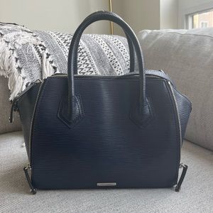 Rebecca Minkoff Navy handbag with top handle